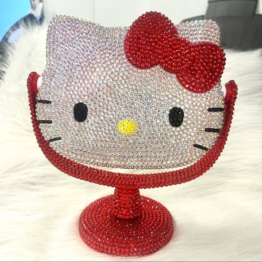 Hello Kitty Bling Bling Swivel Mirror